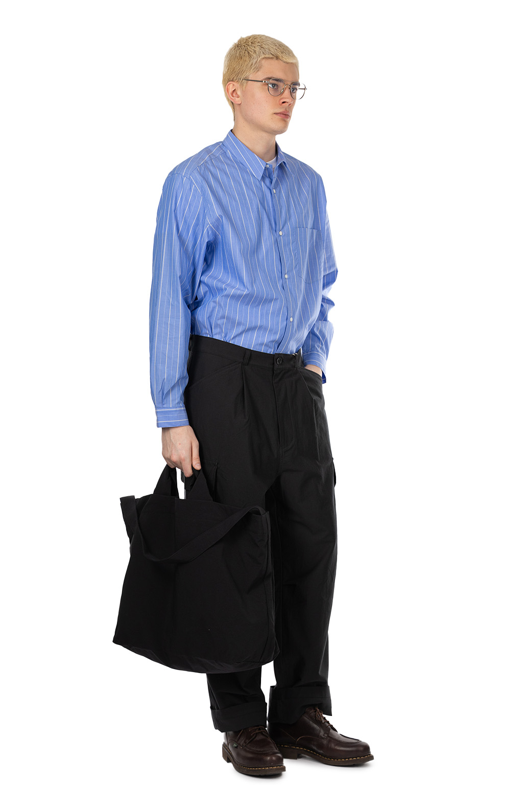 Still by hand - 6 pocket moleskin pants - Dark Green