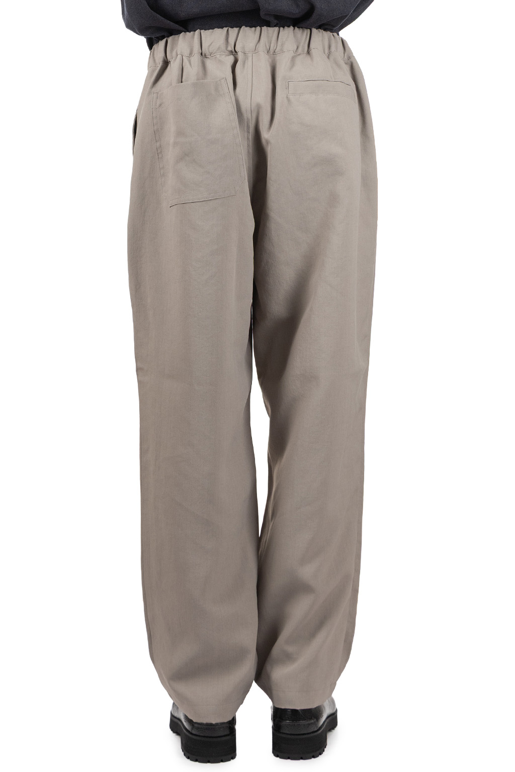 Still by hand - Elasticated Easy Pants - Greige