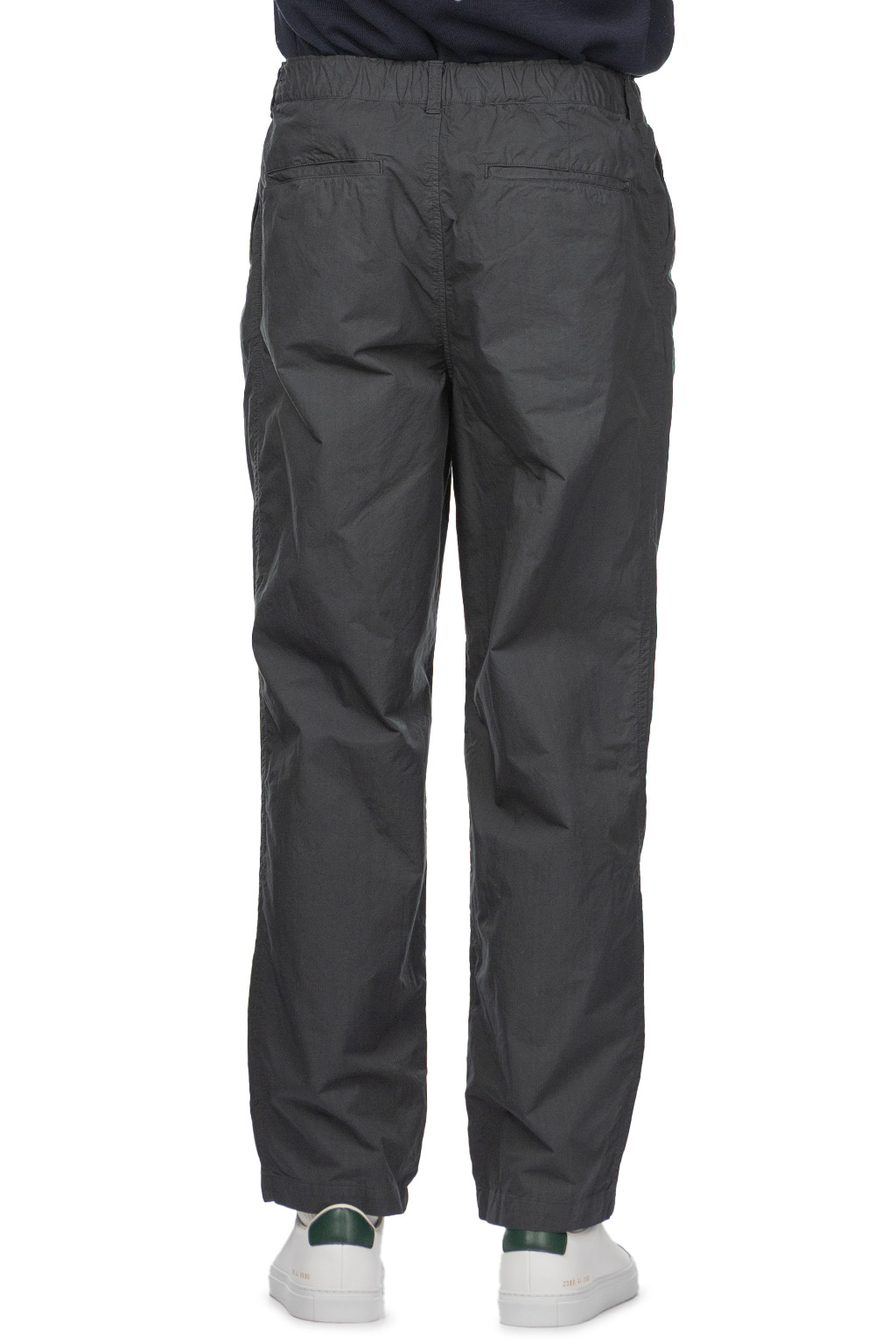 Still by hand - Garment Dye 2 Tuck Pants - Green Charcoal