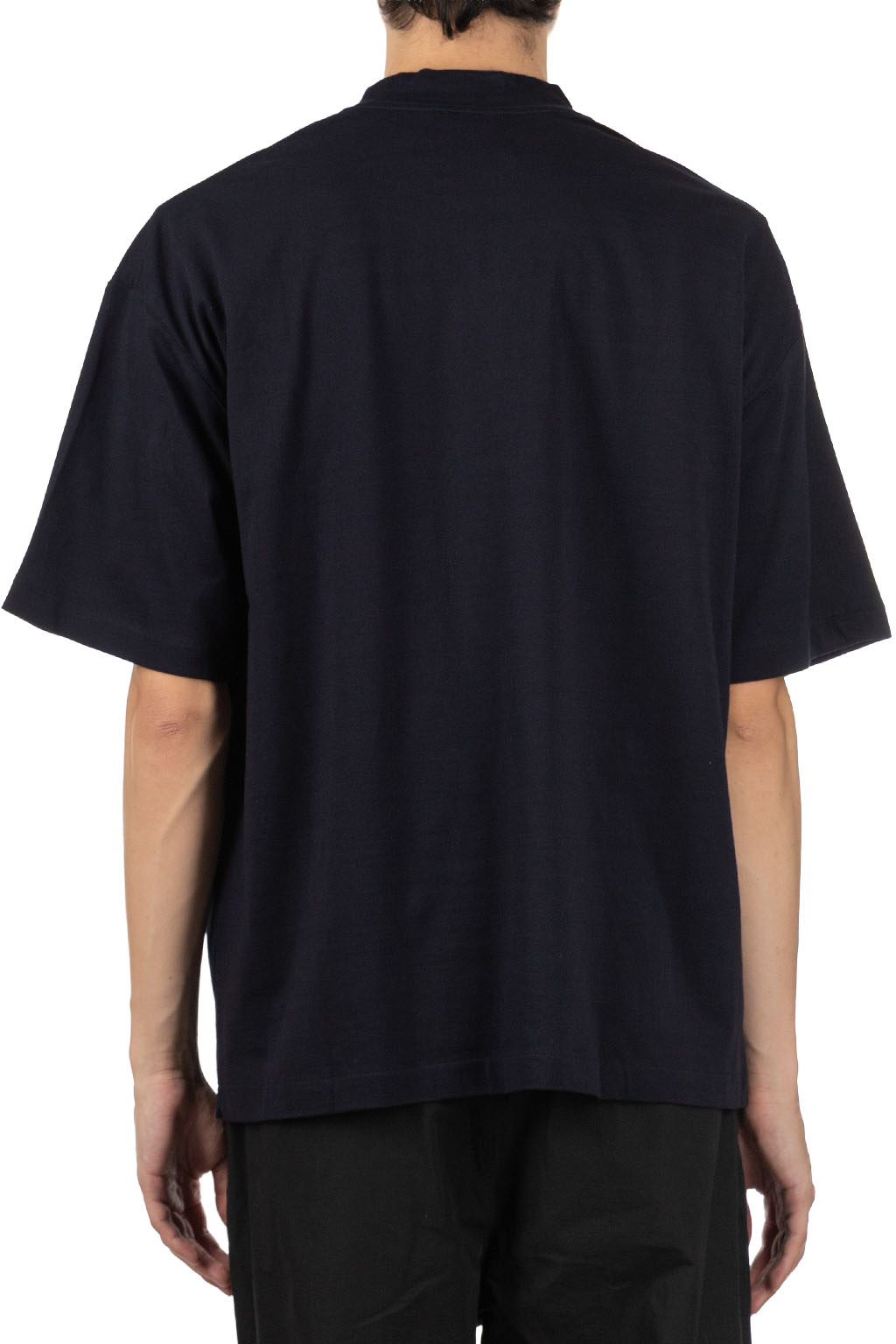Still by hand - Mixed Colour T-Shirt - Black Navy