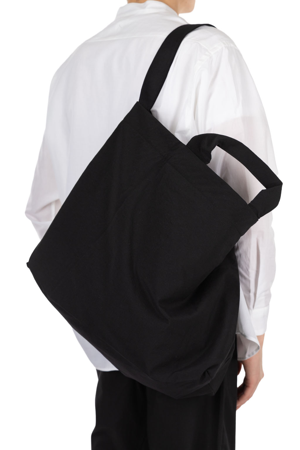 Still by hand - Nylon ox two-way bag - Ink Black