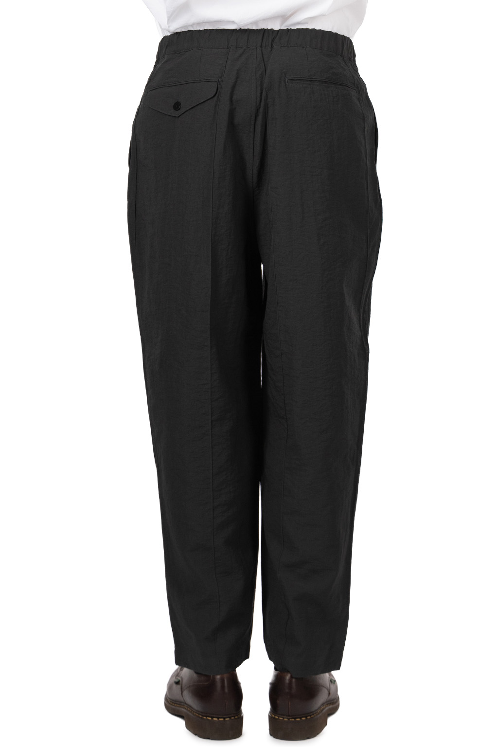Still by hand - Pin tuck easy pants - Charcoal