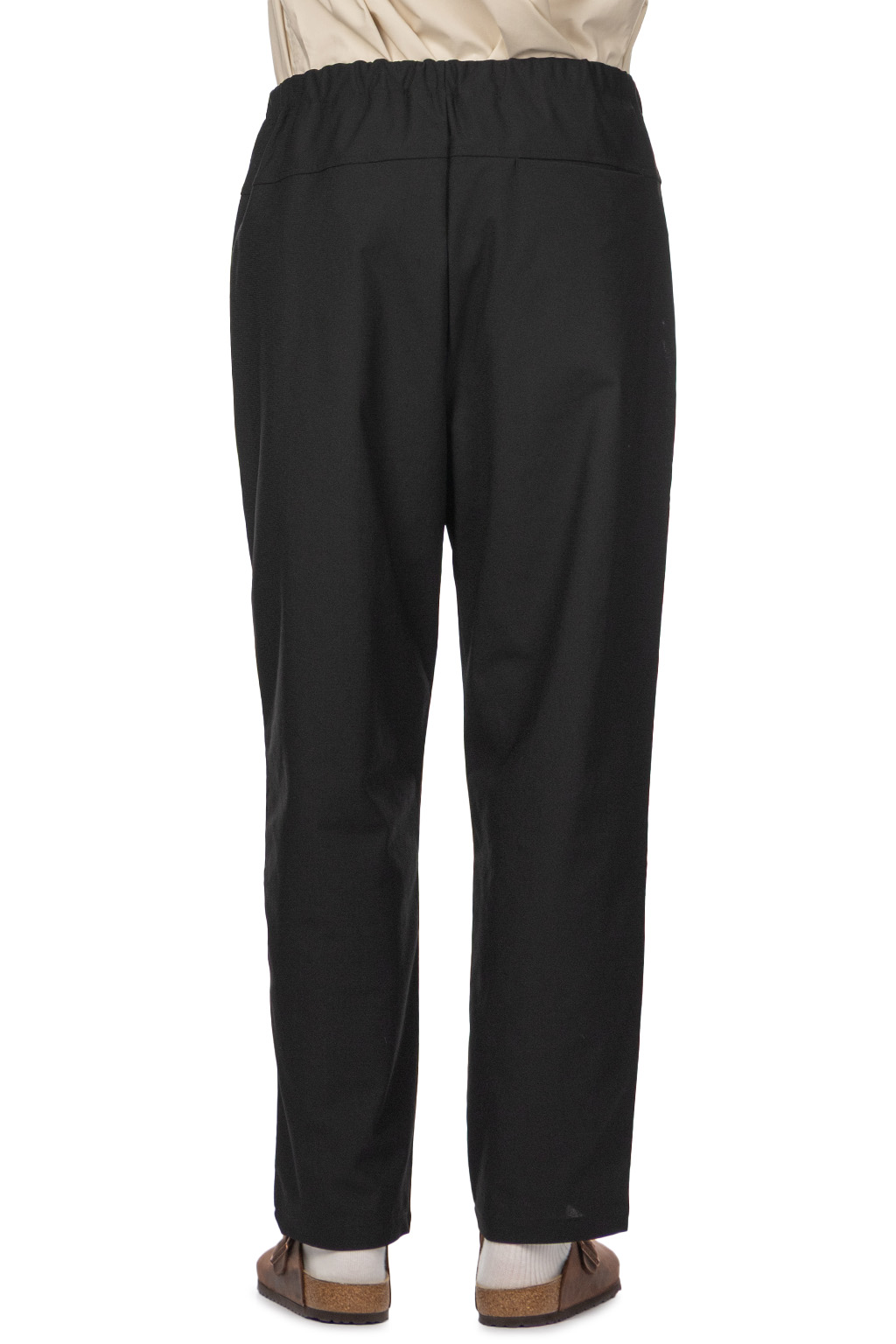 Still by hand - Slim Tapered Jersey Pants - Black