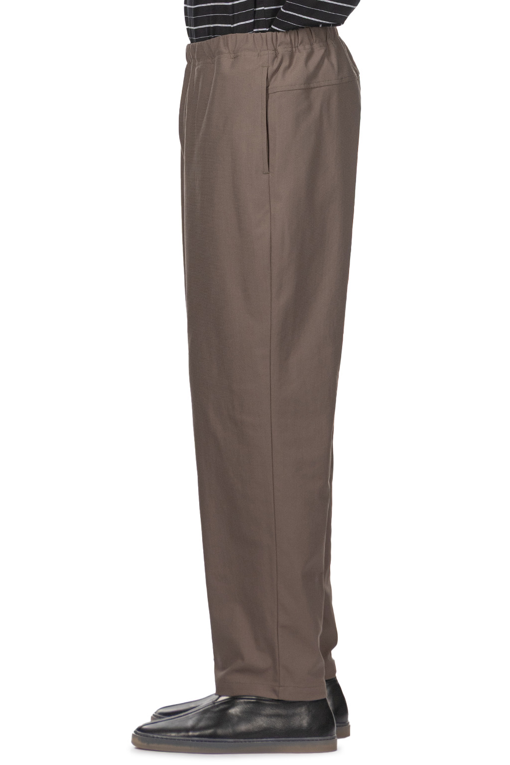 Still by hand - Slim Tapered Jersey Pants - Olive