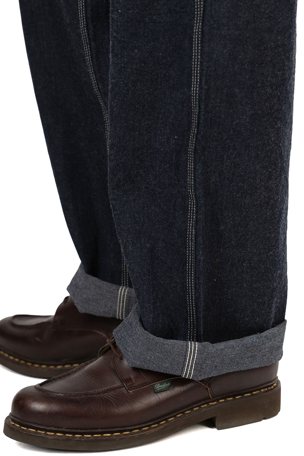 Sugar Cane - 11oz Blue Denim Work Pants - One Wash