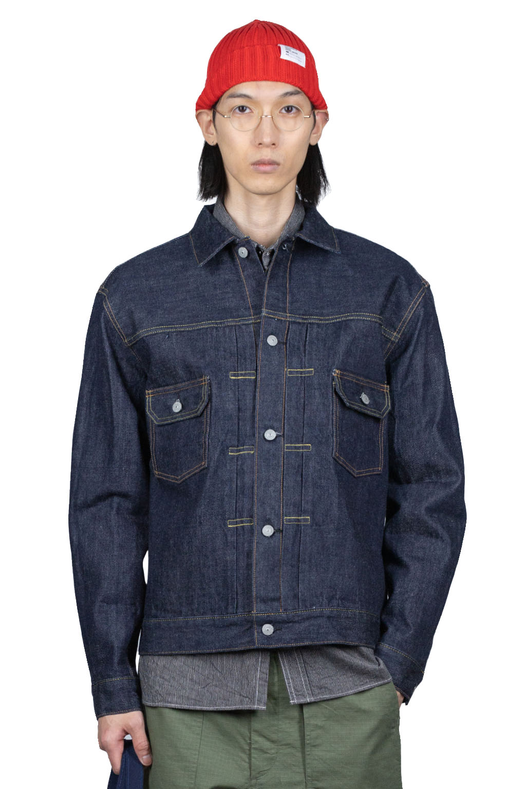 600 14oz Indigo Cone Mills White Selvage 1953 Type II Jacket {Limited –  CFDCo.