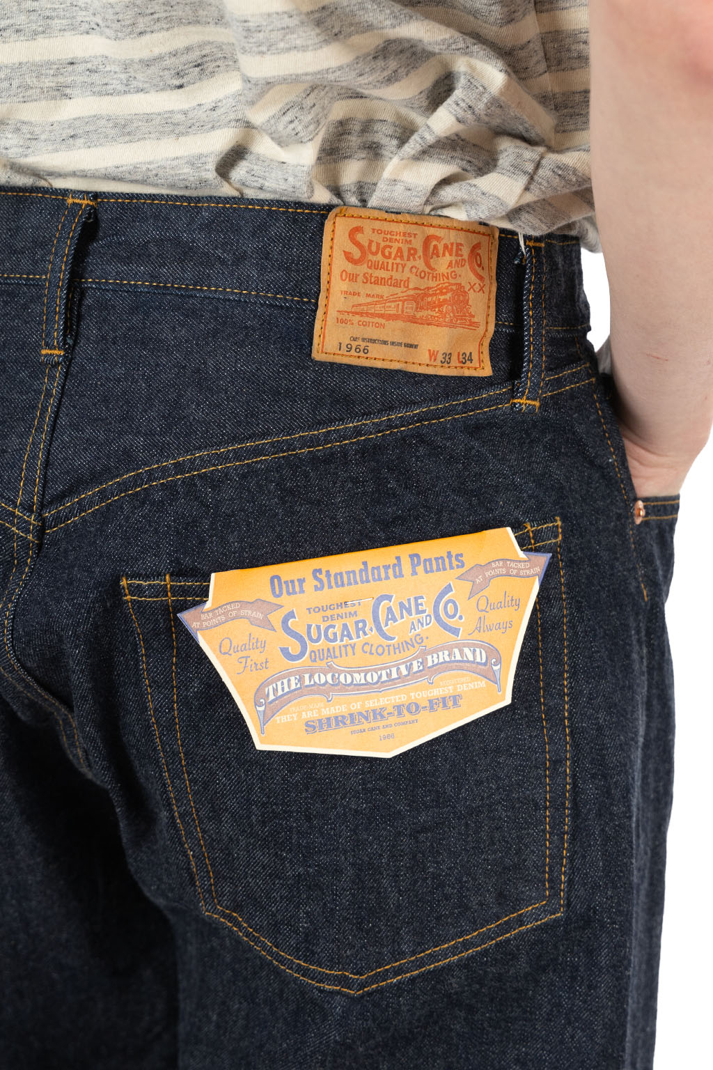 Sugar Cane - 14oz Denim 1966 Model - One Wash