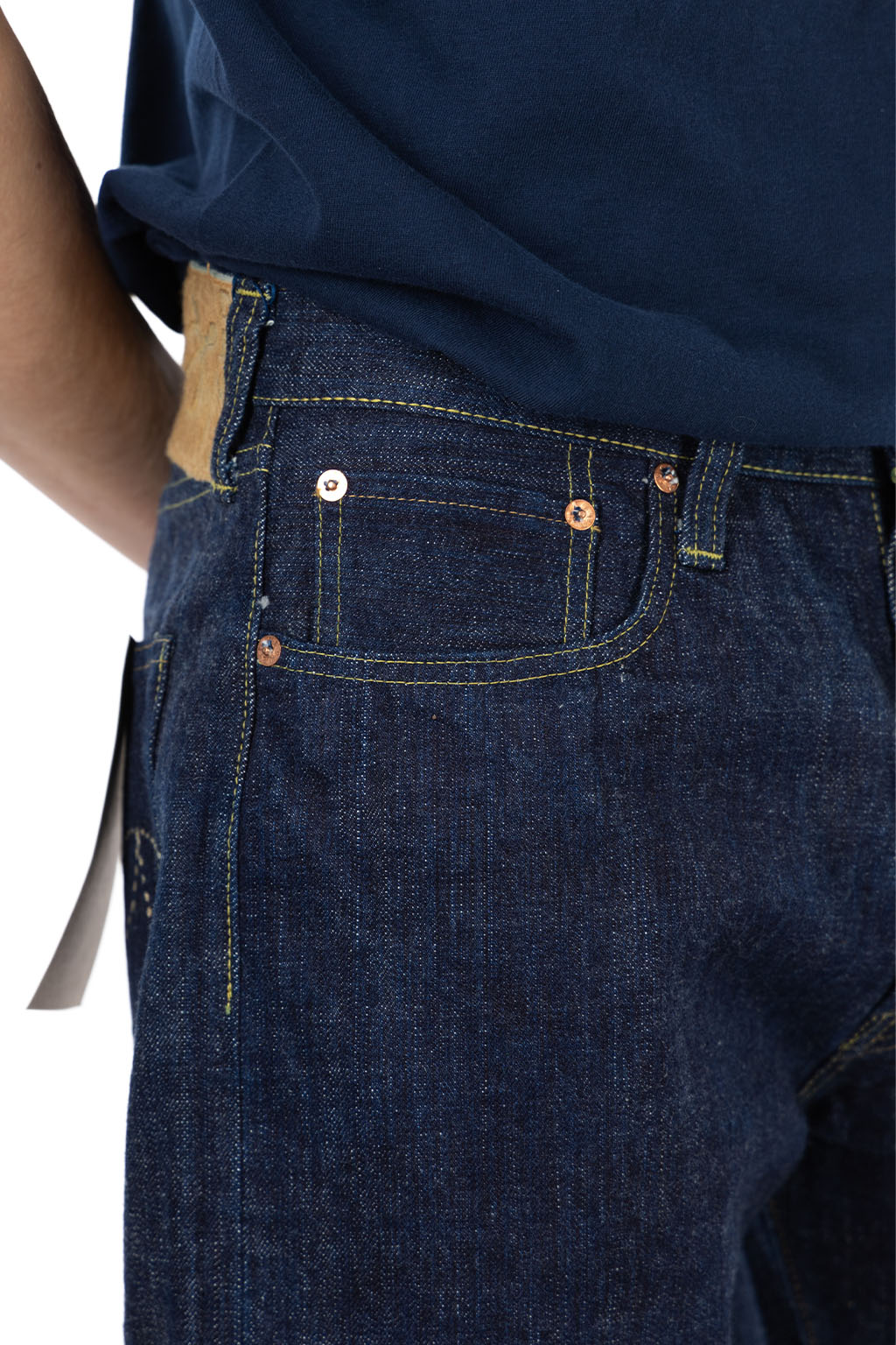 Sugar Cane 14oz Hawaiian Indigo Mixed Sugar Cane Denim - One Wash