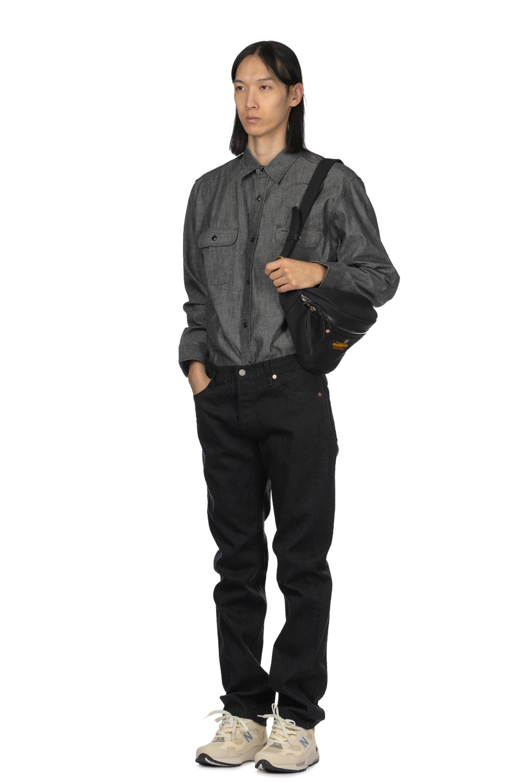 Sugar Cane 1947 Model Type-III - Slim Fit/ Black
