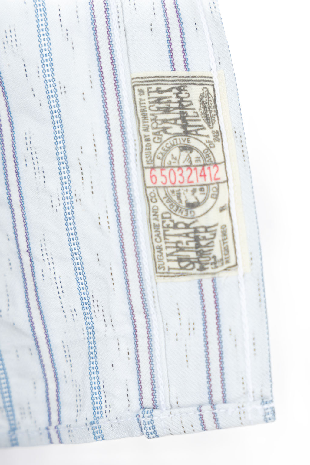 Sugar Cane - Fiction Romance - 6oz. Indigo Stripe Work Shirt