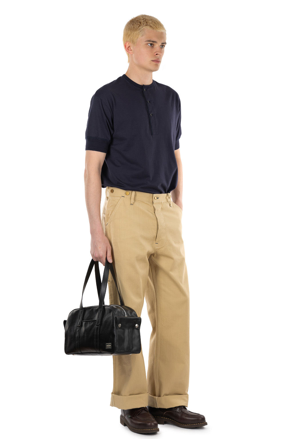 Sugar Cane - Headlight - 10oz Random Herringbone Twill Dungarees Work Pants