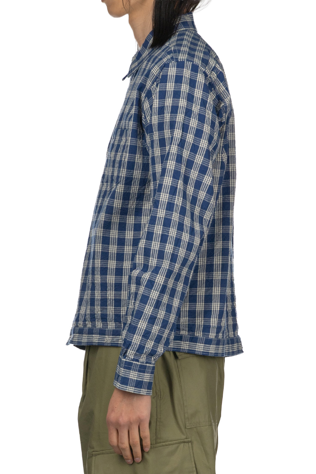 Sun Surf - Union Supply Palaka Check Shirt Blouse - Navy