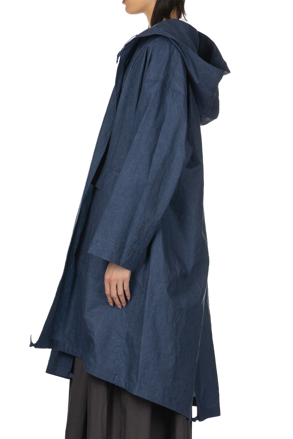 TOUJOURS - Mods Robe Coat - Navy