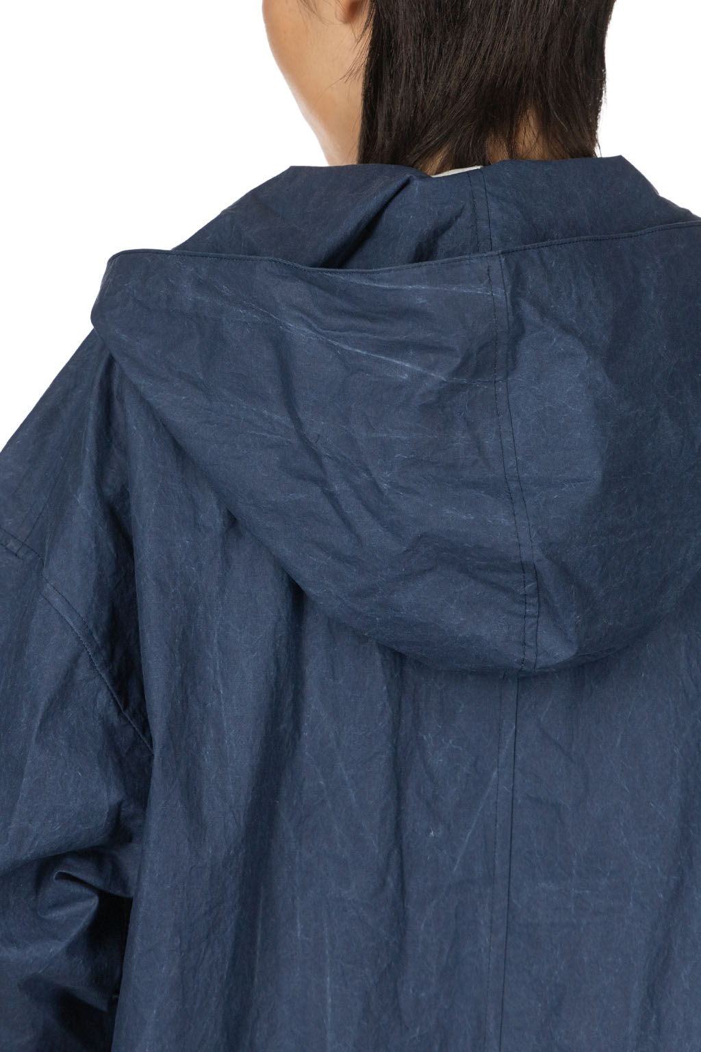 TOUJOURS - Mods Robe Coat - Navy