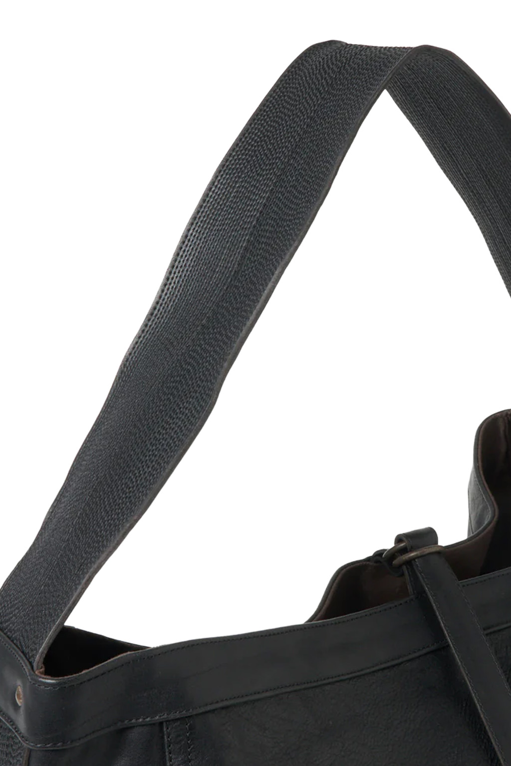 Taiga Takahashi - LOT.004 Newsboy Bag - Horse Leather - Black