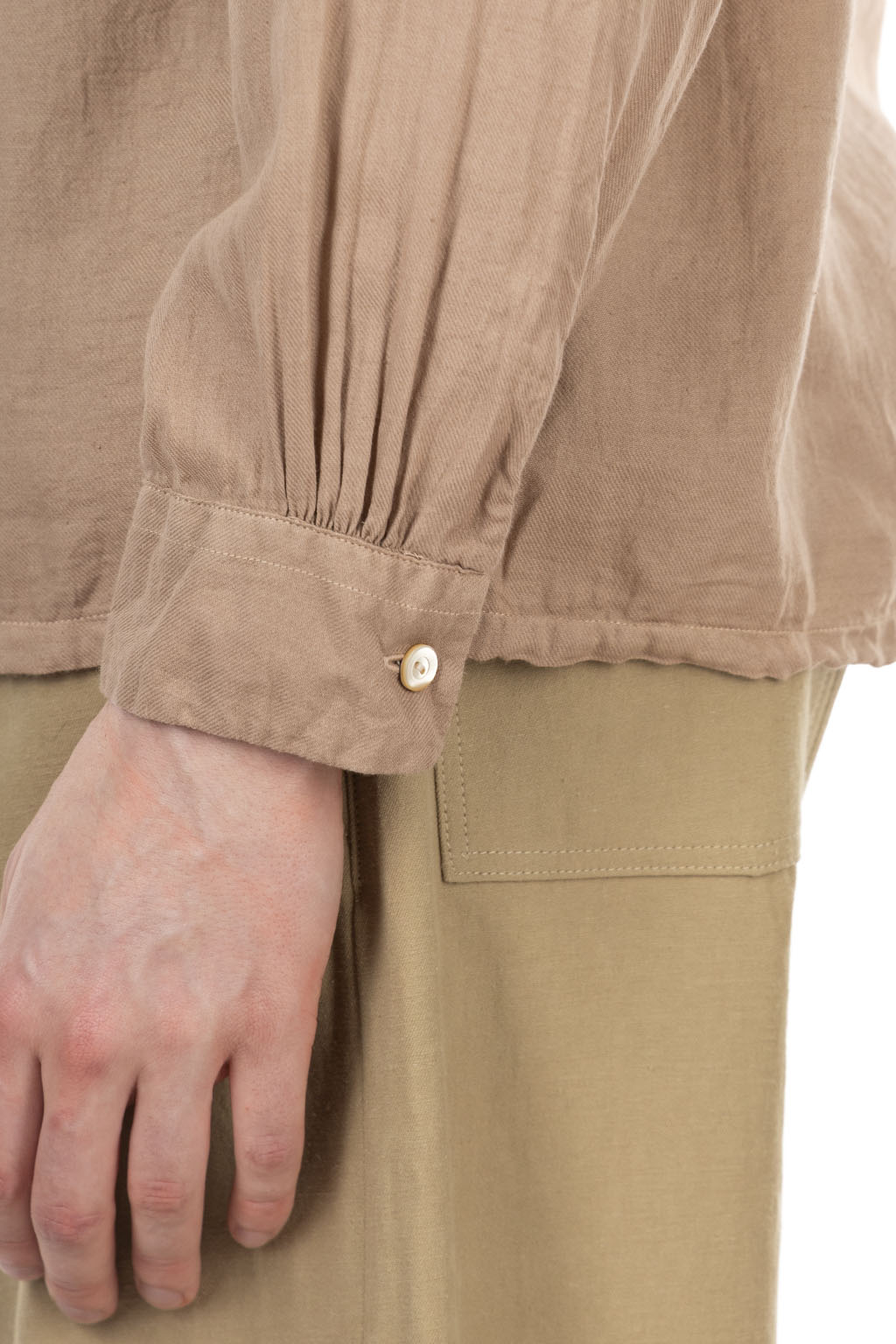 Taiga Takahashi - Lot.101 Open Collar Shirt - Yukusugi