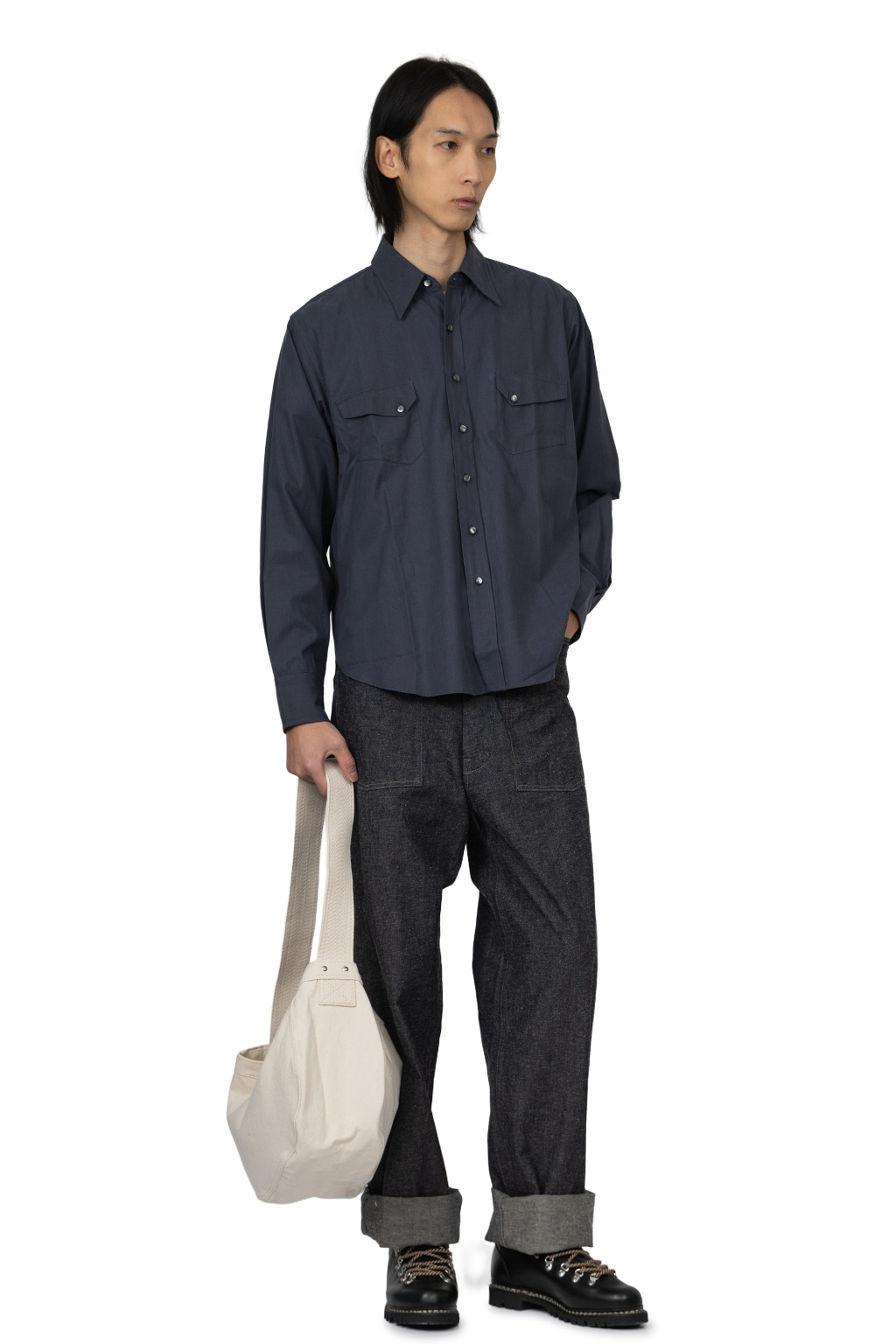 Taiga Takahashi - Lot.188 Cowboy Shirt - Navy