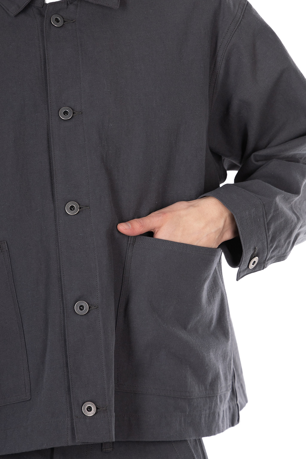 Taiga Takahashi - LOT.303 Coverall Jacket - Charcoal