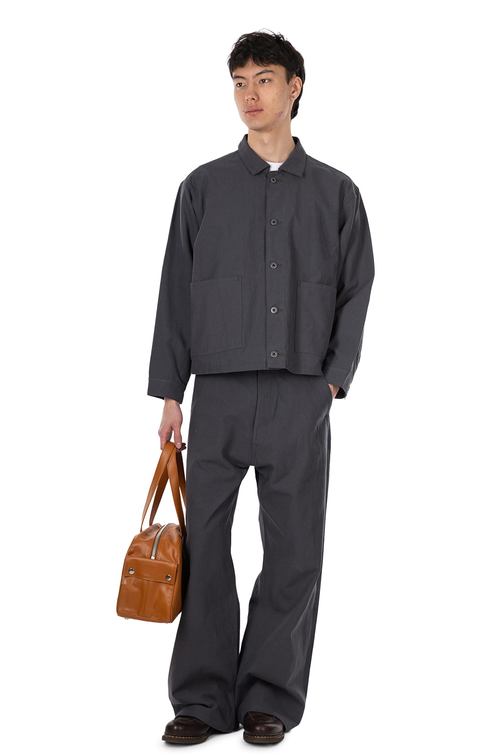 Taiga Takahashi - LOT.303 Coverall Jacket - Charcoal