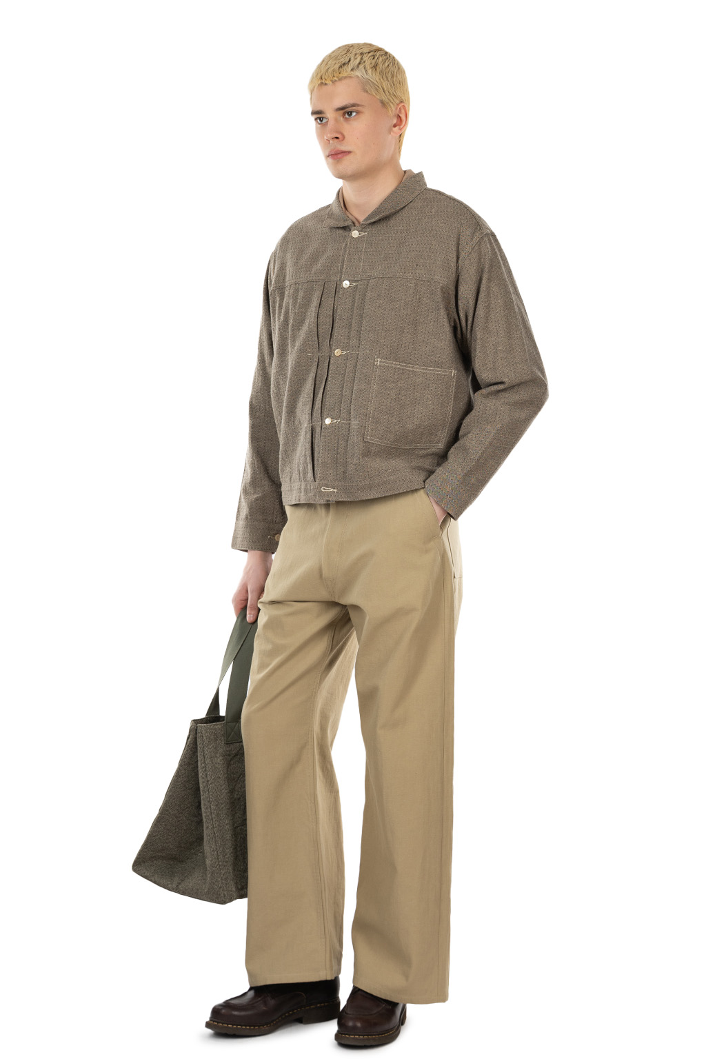 Taiga Takahashi - Lot.309 Buckle-Backed Jacket - Charcoal