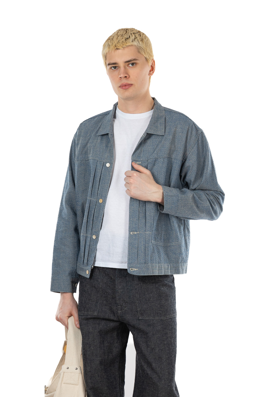 Taiga Takahashi - Lot.309 Buckle-Backed Jacket - Indigo