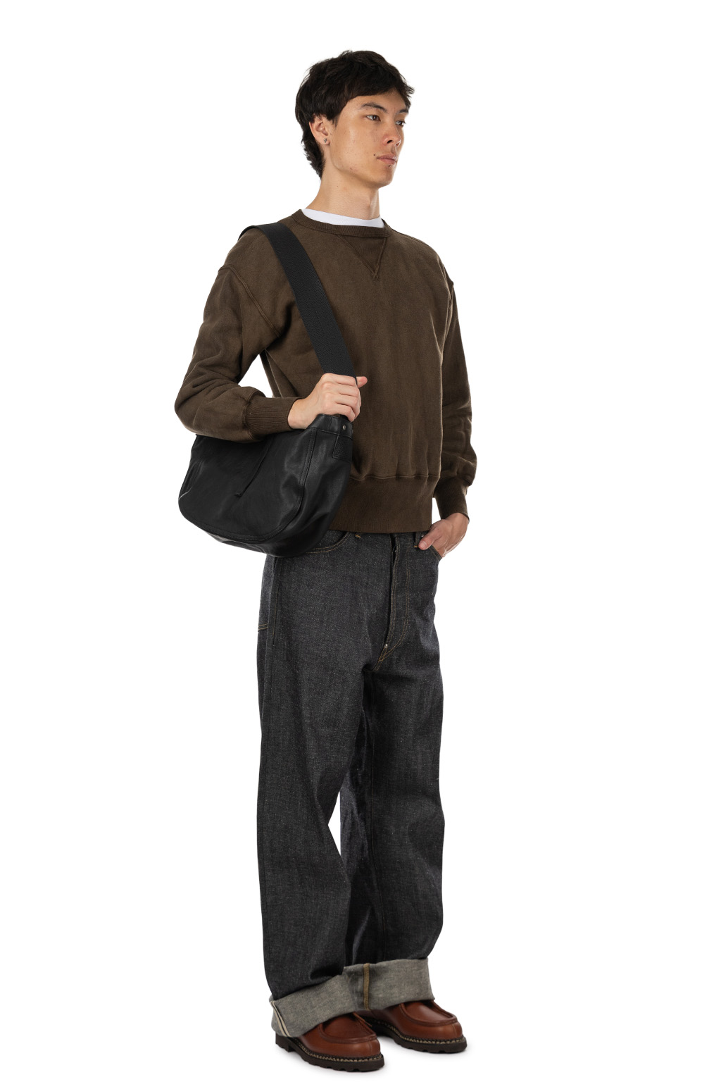 Taiga Takahashi - Lot.603 Sweat Shirt -- Mud Dyed Brown 