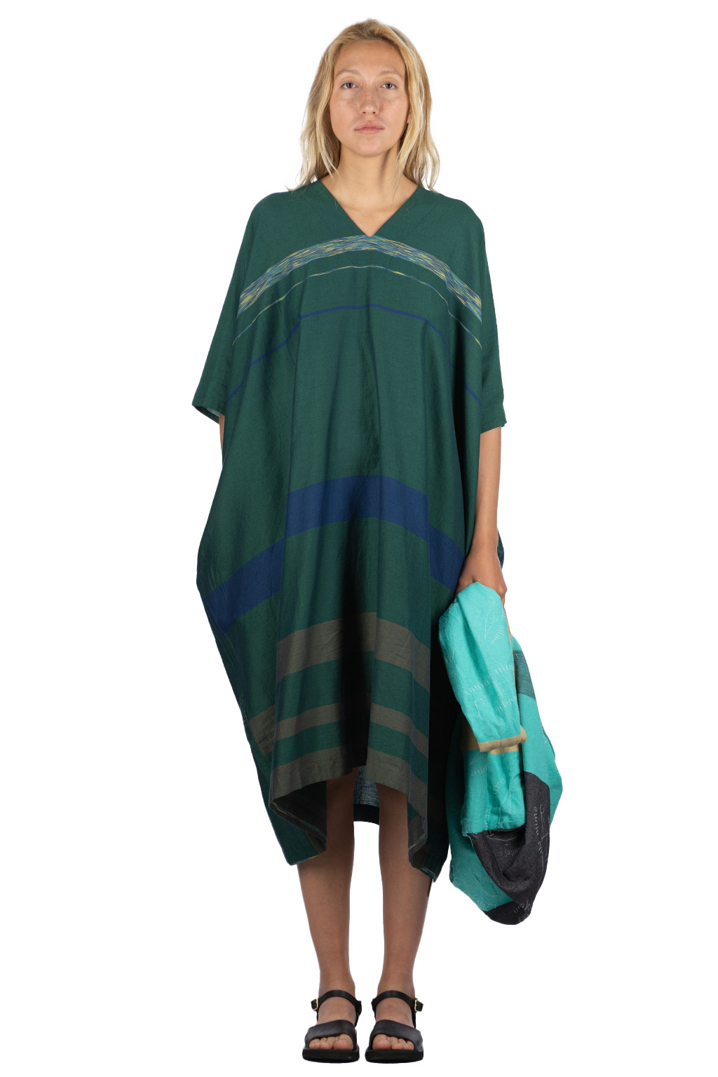 Tamaki Niime - Tan Cotton Dress