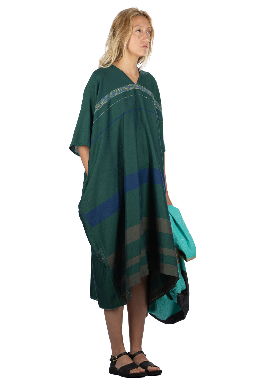 Tamaki Niime - Tan Cotton Dress