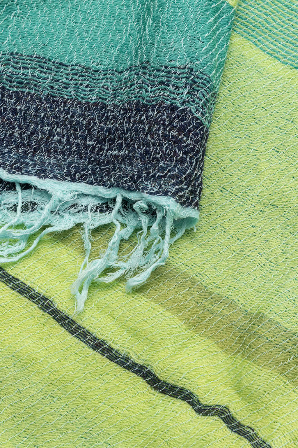 Tamaki Niime - Wool Scarf -Medium