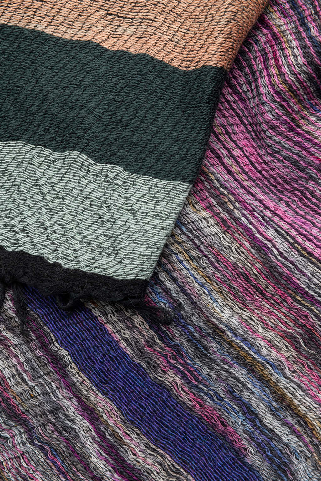 Tamaki Niime - Wool Scarf -Medium