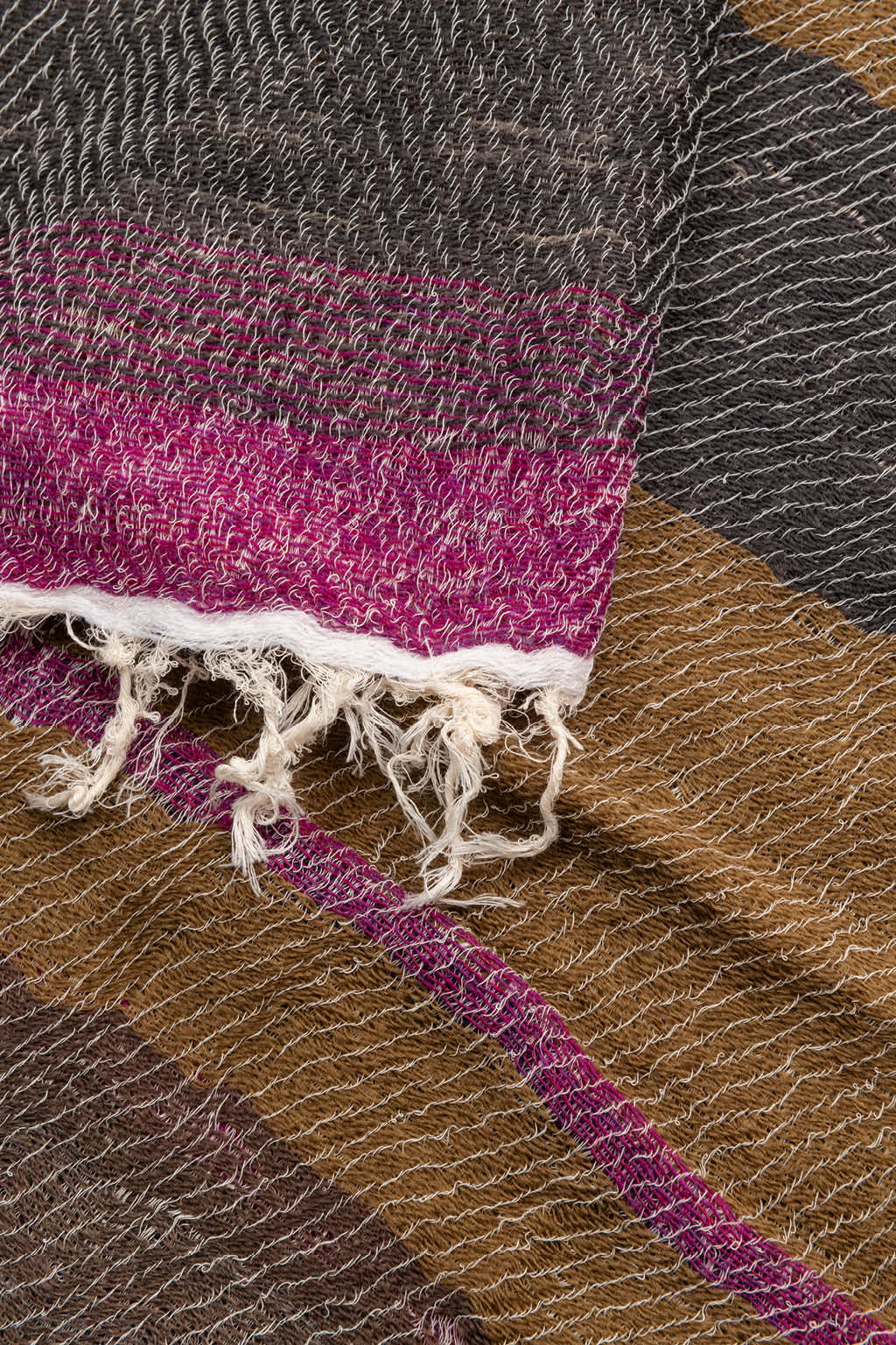 Tamaki Niime - Wool Scarf -Medium