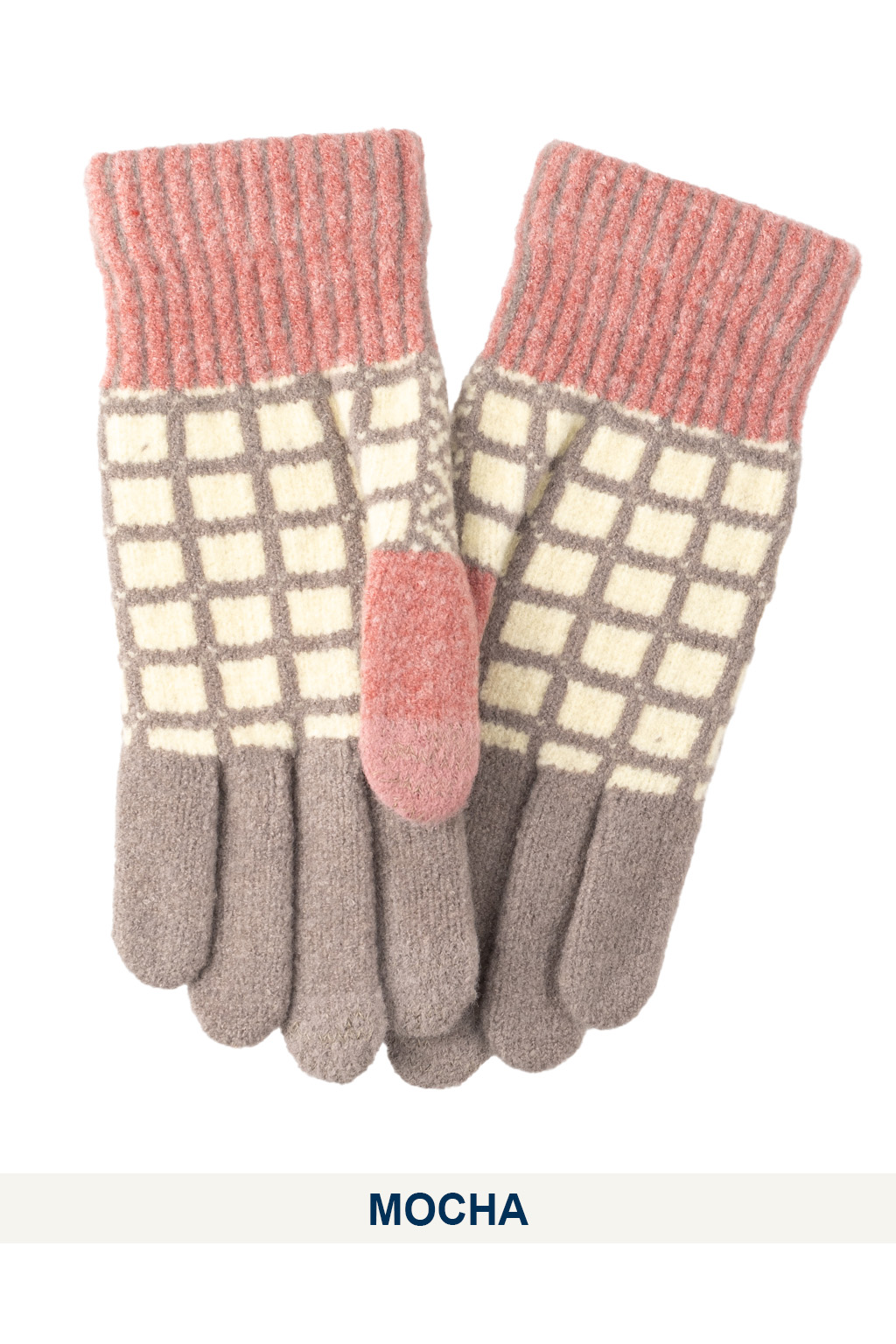 Tehtava - Touchscreen Gloves Herringbone - 2 Color Choices