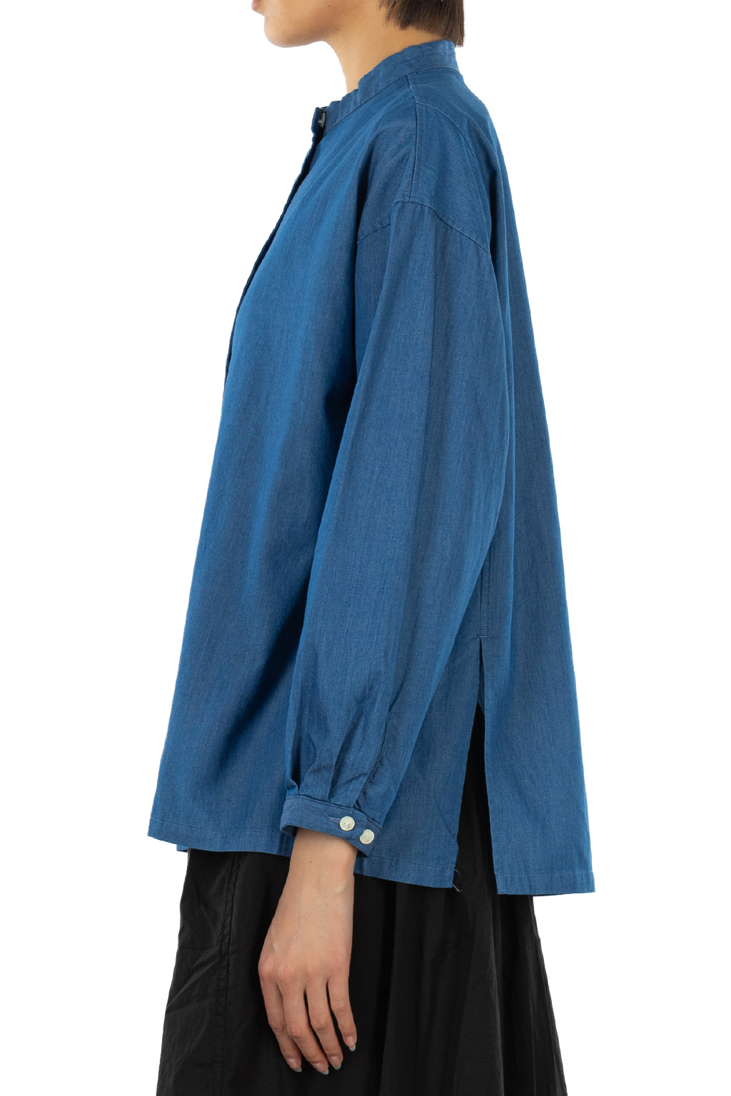 Tigre Brocante - 4oz Twill Light Denim Back Slit Shirt