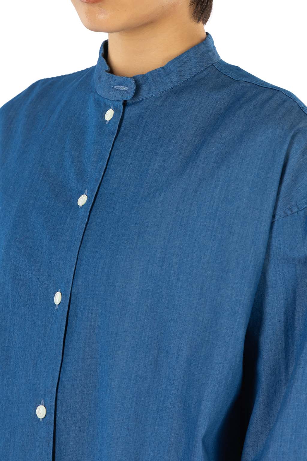 Tigre Brocante - 4oz Twill Light Denim Back Slit Shirt
