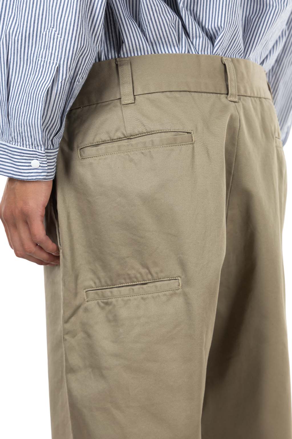 Tigre Brocante - 9oz Chino Oilar's Pants - Beige