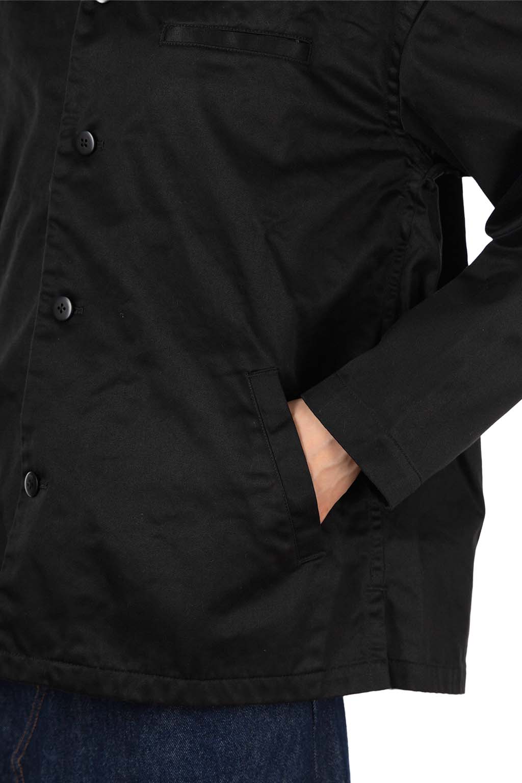 Tigre Brocante - Chino Foreman Tailored Jacket - Black