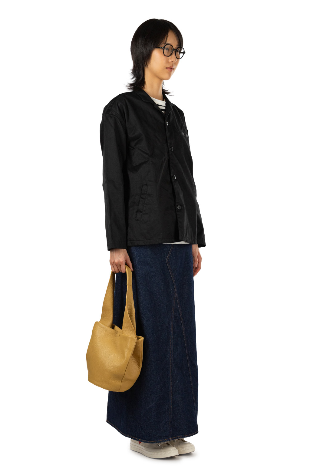 Tigre Brocante - Chino Foreman Tailored Jacket - Black
