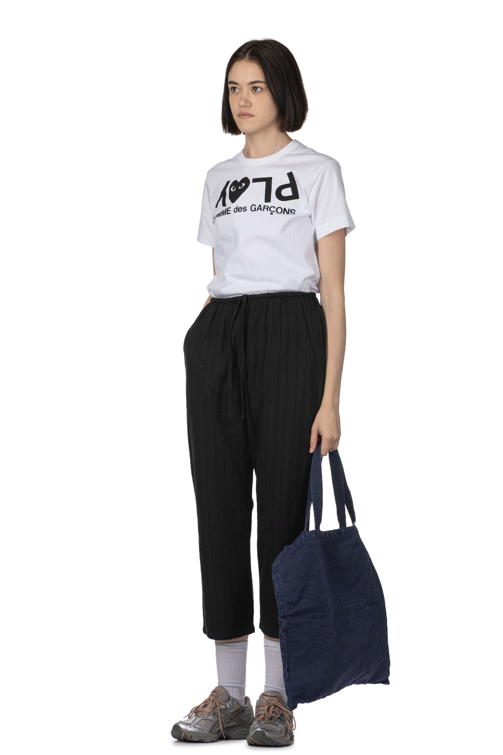Tigre Brocante - Cotton Lace Kurta Pants - Black
