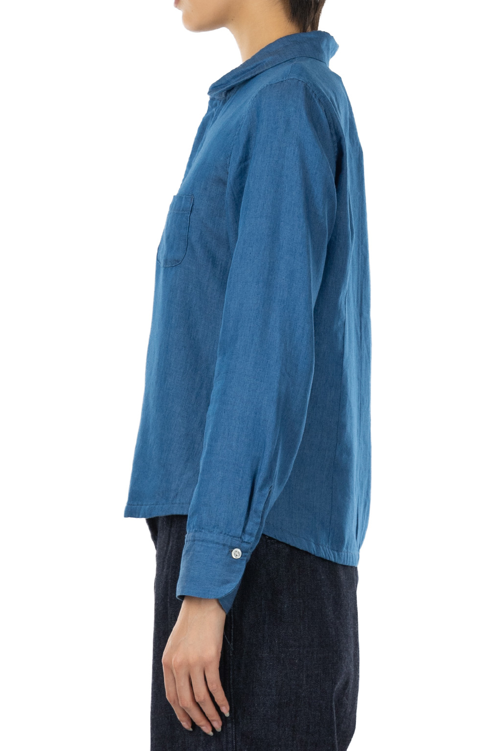 Tigre Brocante - Cotton Tencel Denim Esprit Long Sleeve Shirt