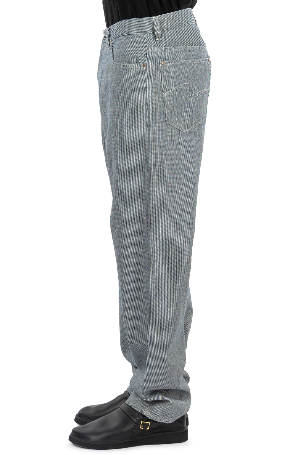 Tigre Brocante - Hickory Big 5-Pocket Pants - Indigo
