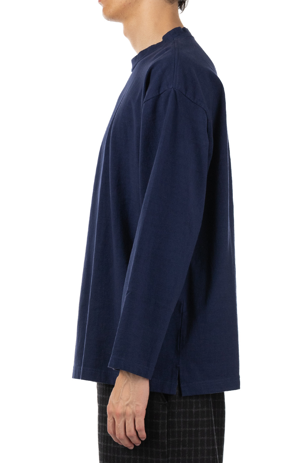 Tigre Brocante - Men Yakko Long Sleeve T-Shirt - Navy