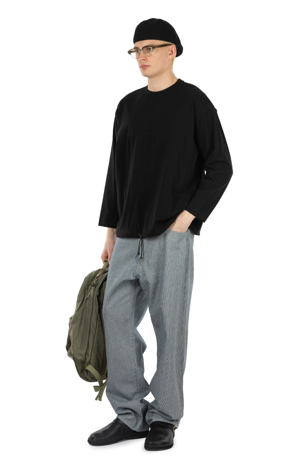 Tigre Brocante - Men's Boatswain T-Shirt - Black