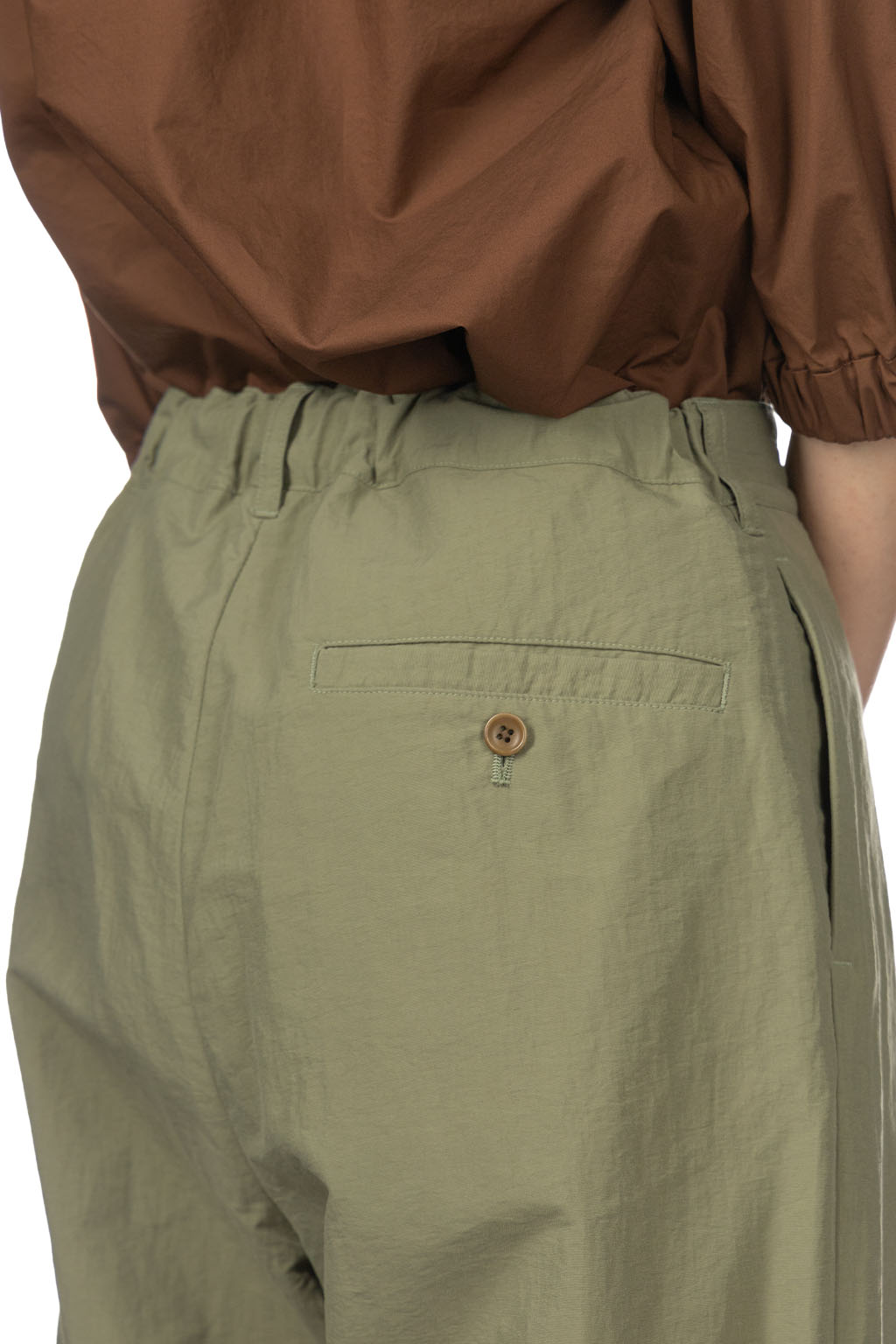 Tigre Brocante - Nylon Tusser Komodo Slacks - Green