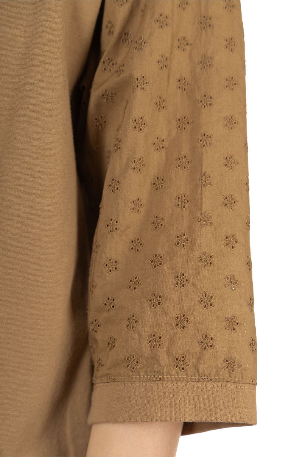 Tigre Brocante - Organic Cotton Jersey Cardigan - Beige