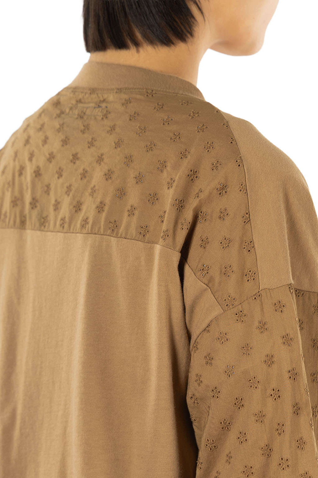 Tigre Brocante - Organic Cotton Jersey Cardigan - Beige