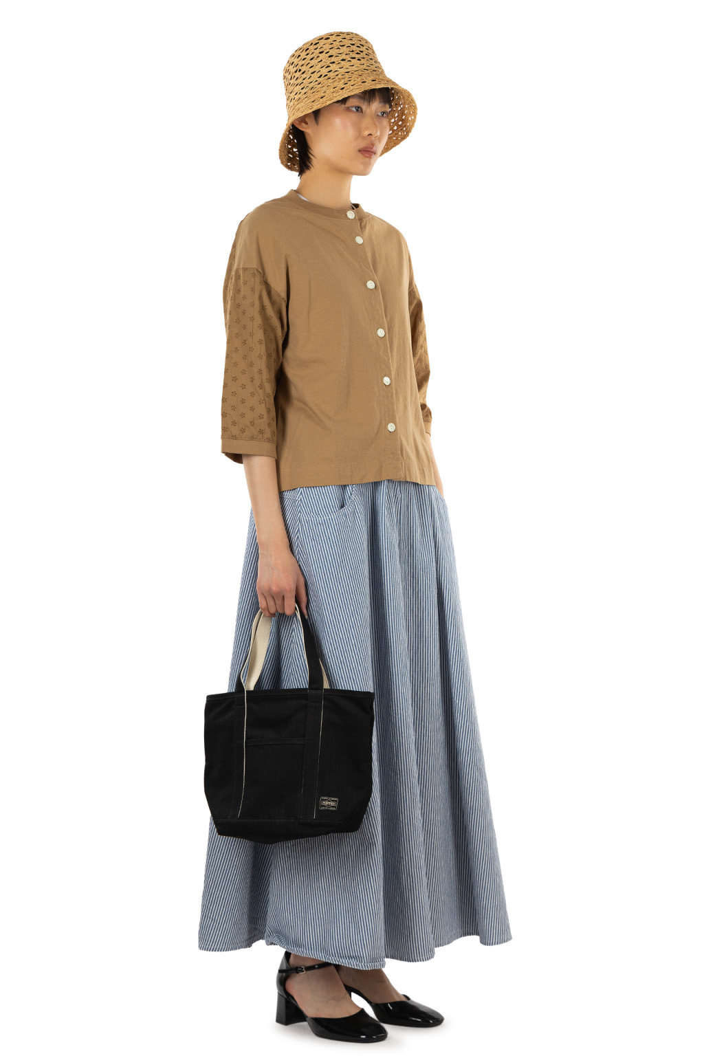Tigre Brocante - Organic Cotton Jersey Cardigan - Beige