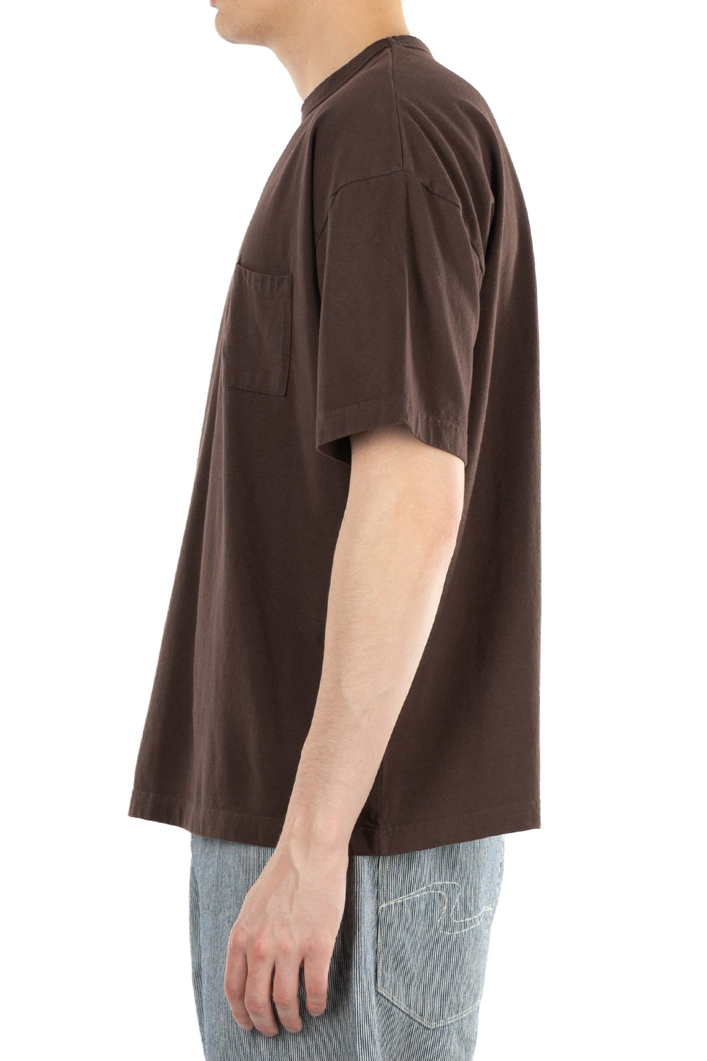 Tigre Brocante - Venice Beach Pocket SS T-Shirt - Brown