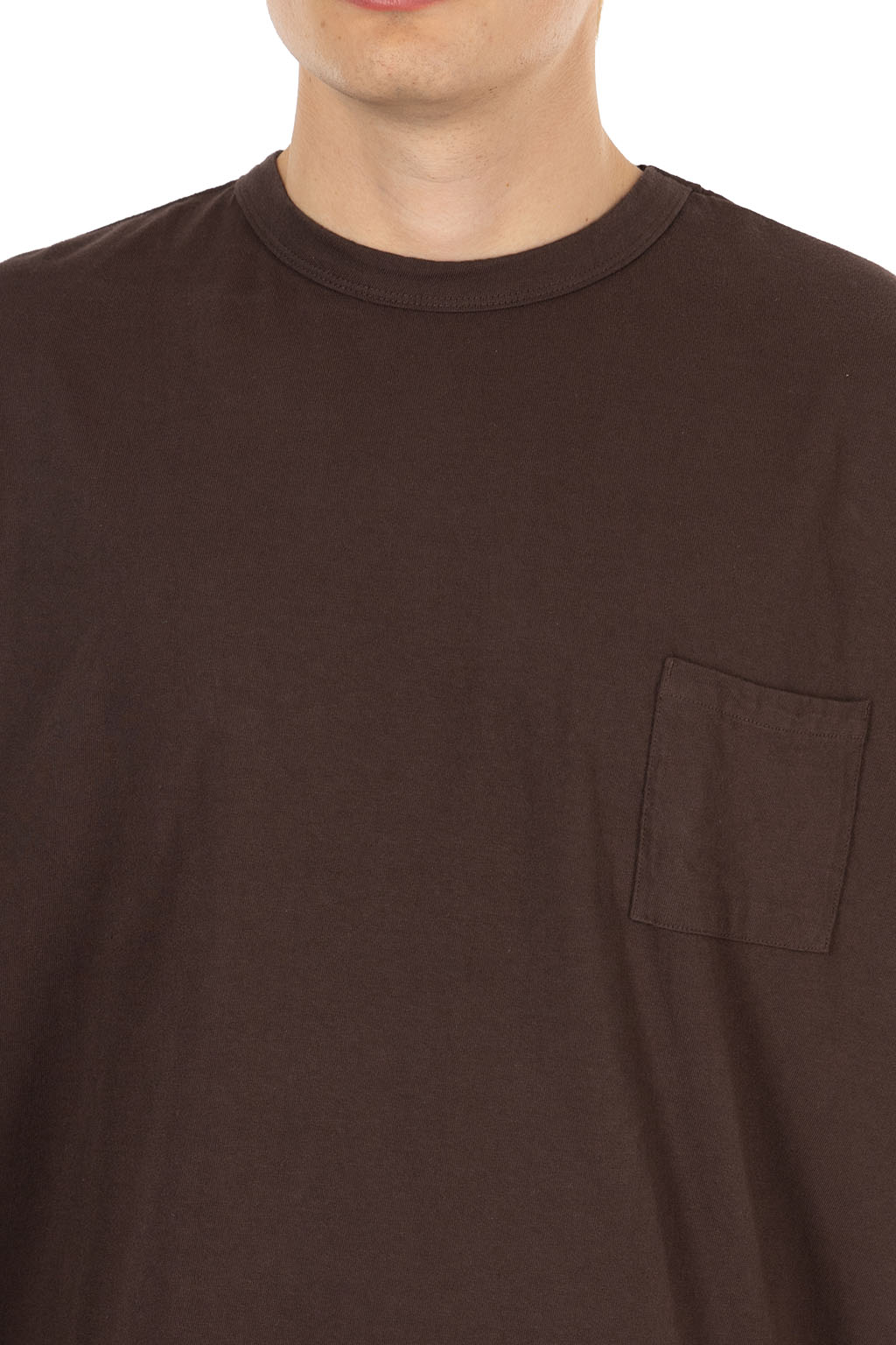 Tigre Brocante - Venice Beach Pocket SS T-Shirt - Brown