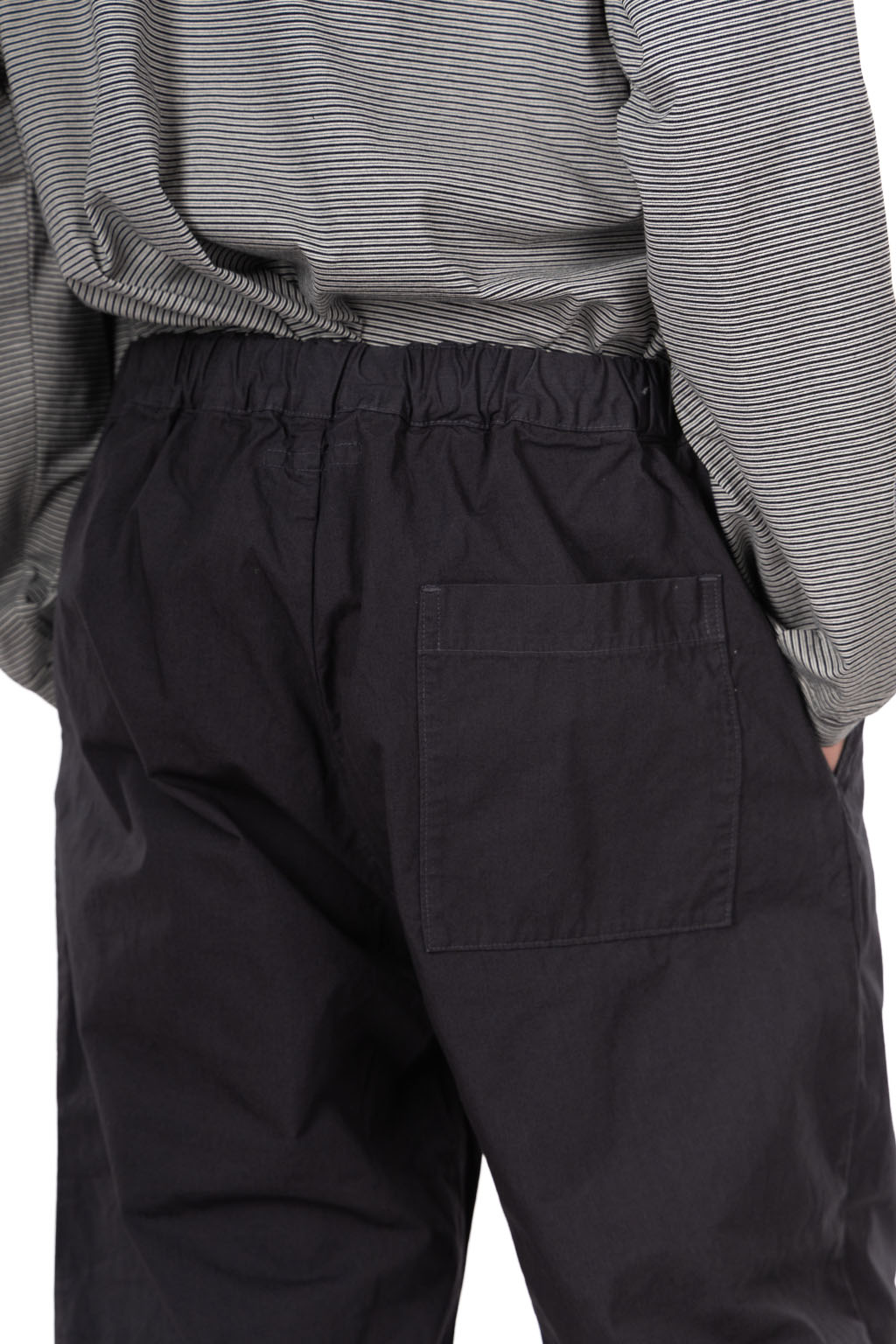 Tigre Brocante - Zimbabwe Samurai Cropped Pants-Charcoal