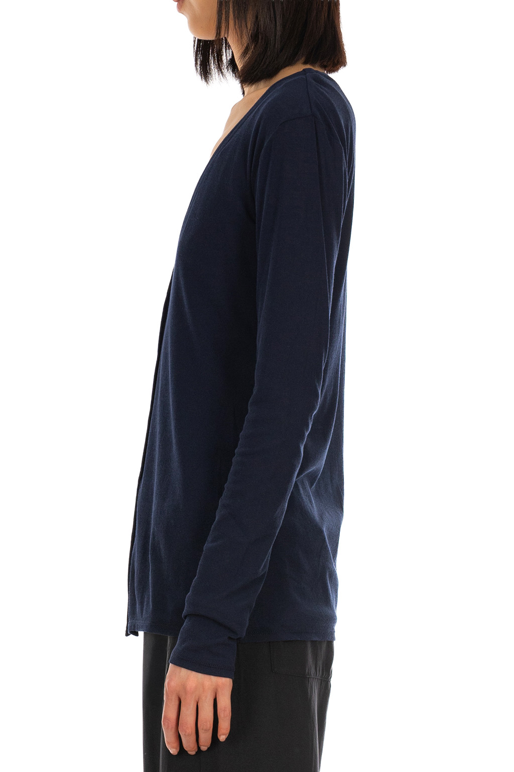 Tu es mon Tresor - V-Neck Cardigan - Navy